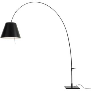 👉 Vloerlamp zwart vrouwen Luceplan - Lady Costanza met dimmer