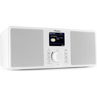 👉 Draagbare radio wit Retourdeal - Audizio Monza stereo DAB met Bluetooth 8715693331400