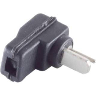 Zwart active Haakse Soldeerbare 2-pin DIN Luidsprekerconnector (m) - 4017538540102