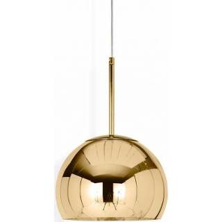 👉 Hang lamp goud chroom Tom Dixon - Mirror Ball LED 25 hanglamp 7445925136138