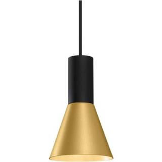 👉 Hang lamp goud zwart Wever & Ducre - Odrey 1.0 Shade 3.0 Hanglamp 6095807331307