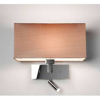 👉 Wand lamp mat nikkel chroom brons Astro - Park Lane Reader LED wandlamp