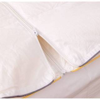 👉 Wit Percale Katoen Presence Partnerdekbed - Dons White 240 x 200 cm 8720791010911