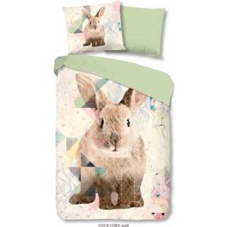 👉 Dekbedovertrek antraciet Good Morning Coby - Eenpersoons 140x200/220 cm Multi 8717285165783