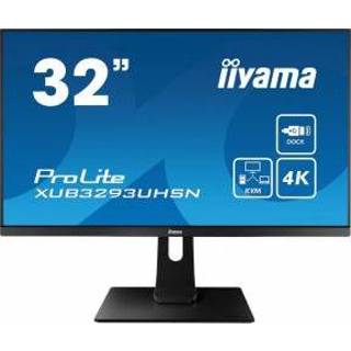 👉 Monitor Iiyama ProLite XUB3293UHSN-B1 computer 80 cm (31.5 ) 3840 x 2160 Pixels 4K Ultra HD LED Grij 4948570118175