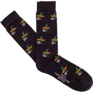 Casual sokken zwart COPA Football - Mexico World Cup 1986 Mascotte
