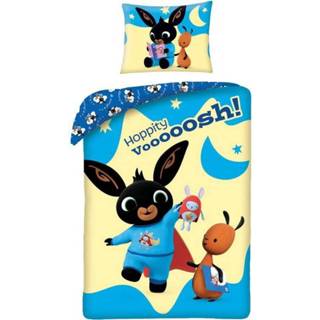 👉 Dekbedovertrek katoen antraciet Bing Hoppity 140 x 200 cm 5902729048989