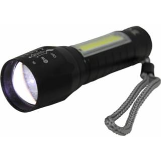 👉 Zaklamp Hofftech - Tactical Zoom LED COB 10 cm Oplaadbaar 8718026582500
