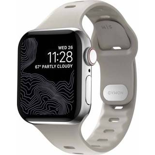 👉 Sportband rubber beige Nomad Sport Band Slim Apple Watch 38mm / 40mm 41mm Bone 856500011417
