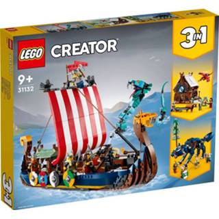 👉 Active Lego Creator 31132 3in1 Vikingschip en Midgaardslang 5702017153230