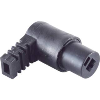 Zwart active Haakse 2-pin DIN Luidsprekerconnector (v) - Schroefbaar 4017538540515