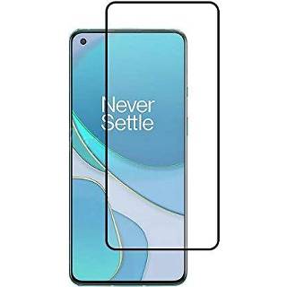 👉 Screenprotector zwart glas active OnePlus 8T - Full Cover Gehard 8719793100058