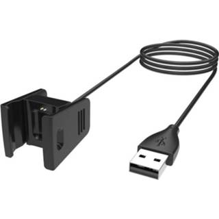 👉 Oplaadkabel zwart active Case2go - geschikt voor Fitbit Charge 2 USB-kabel 1.0 meter 8719793162179