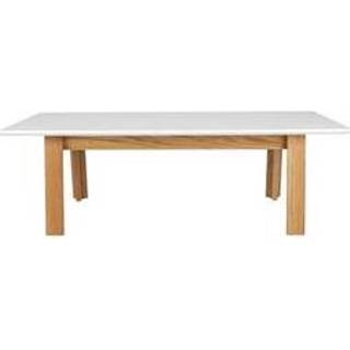 👉 Salontafel wit eiken MDF Tenzo Profil - wit/eiken 38x120x60 cm Leen Bakker 7394084066735