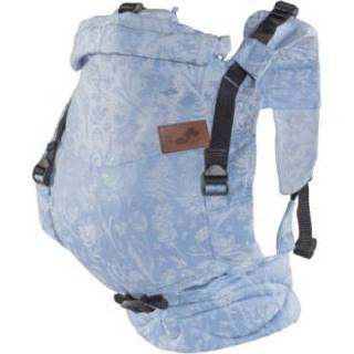 👉 Draagzak linnen jongens blauw SCHMUSEWOLKE Comfort Fleur Provence 4251562304341