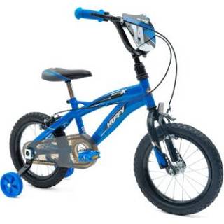 👉 Bike blauw jongens United Wheels Huffy Moto 14 Toll Bike,