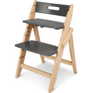 👉 Kinderstoel hout meisjes grijs kinderen Moji Yippy stone gedeeltelijk geschilderd 4045875056512