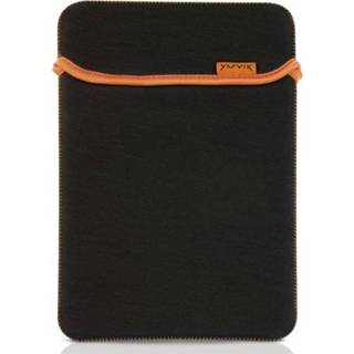 👉 Shirt zwart wit active Huawei Mediapad hoes - neoprene tablet sleeve zwart/wit 8719793058533