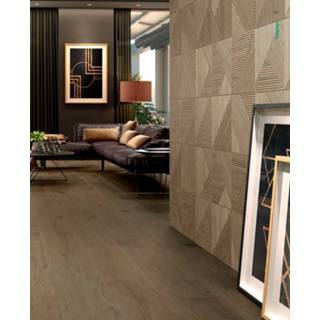 👉 Wandtegel Colorker Tangram decor 32x100cm - Walnut 8431738892582