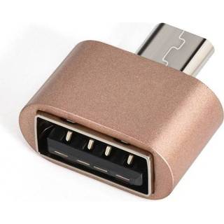 Roze active Micro USB 2.0 naar OTG Adapter - 8719793001157