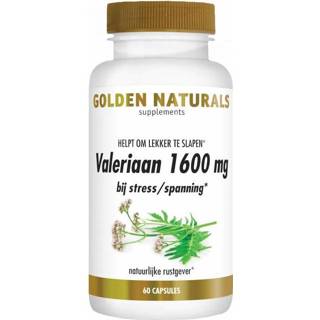 👉 Gezondheid Golden Naturals Valeriaan 1600mg Capsules 8718164643767