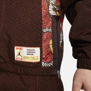 👉 Rouge bruin XS s m l male men Jordan x Maison Château Geweven jack - 195867946667 195867946674