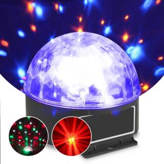 👉 Discolamp jelly blauw Max Magic Ball met 6 felle en gekleurde LED's 8720105710483