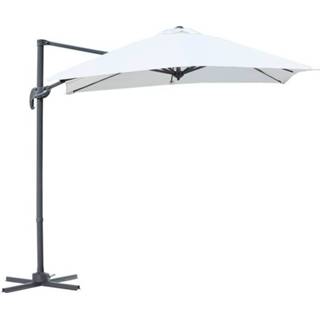 👉 Parasol active Sunny 245 x cm Slinger Alu Kantelhoek verstelbaar Cream 6095805096031