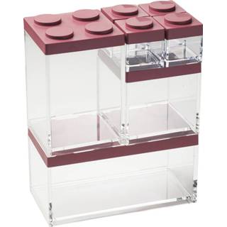 👉 Opbergbox active Brickstore Set van 7 Stuks Laag 8022365338200