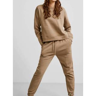 👉 Huispak beige zilver leuk loungewear pak vrouwen Pieces / - Silver Mink 8785253041704