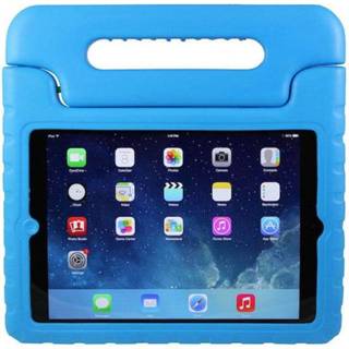 👉 Handvat blauw active IPad Air hoes - Schokbestendige case met Licht