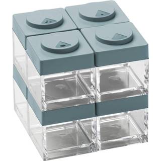 👉 Kruidenpotje active Brickstore Kruidenpotjes met Strooideksel Set van 8 Stuks 8022365337982