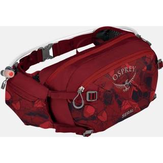 👉 Heuptas rood unisex donkerrood Osprey Seral 7 Fiets 843820112016