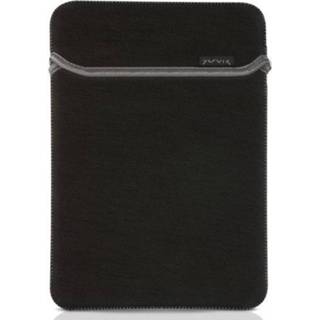 👉 Laptophoes grijs zwart active 13 inch - Universele Neoprene Tablet Hoes Ook geschikt voor MacBook / 8719793100706