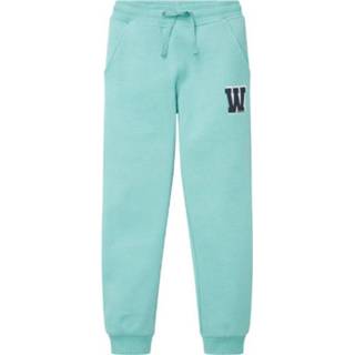 👉 Jogging broek groen donkergroen TOM TAILOR joggingbroek Print ed Dusty Green 4065869058070