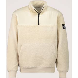 👉 Fleece sweater s|m|l|xl active Calvin Klein Badge Sherpa 8720609267681