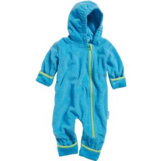 👉 Polyester blauw jongens Playshoes Fleece overall aqua 4010952400021
