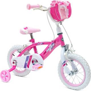 👉 Fiets meisjes roze United Wheels Huffy Glimmer 12 inch fiets, 32447720395