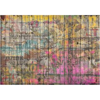 👉 Fotobehang - Freestyle, Muurtekening, Vliesbehang, 5 maten, Instructie bijgesloten, zeer eenvoudig aan te brengen, geen behangtafel nodig