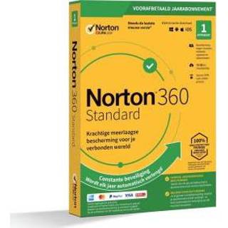 👉 Antivirus software Norton 360 standard 1 apparaat 5397231016708