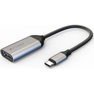 👉 Kabel adapter roestvrijstalen HYPER HD425A video USB Type-C HDMI Roestvrijstaal