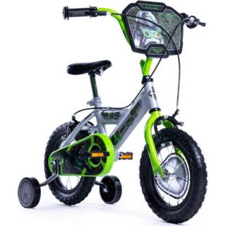 👉 Fiets jongens groen grijs Huffy Disney Light Jaar 12 inch Grijs/Groen 28914229010