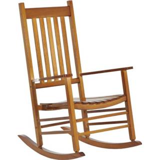 👉 Schommelstoel houten active Sunny Massief schommelstoel, weerbestendig, natuurlijke kleur, 69 x 86 115 cm 6095841015027
