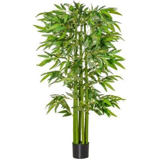 👉 Kunstplant bamboe active HOMdotCOM 160 cm - indoor/outdoor 6095841451498