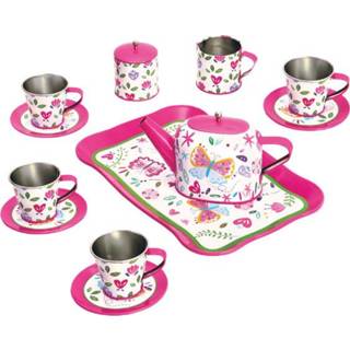 👉 Thee servies meisjes kinderen roze Bino Theeserviesje voor kinderen, 4019359833944