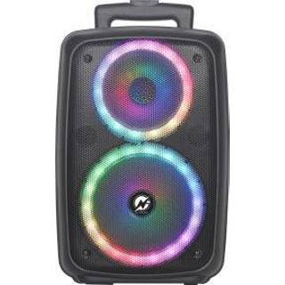 👉 Trolley zwart N-Gear The Flash 860 5 in 1 Disco Party Speaker - Black 8720589823006