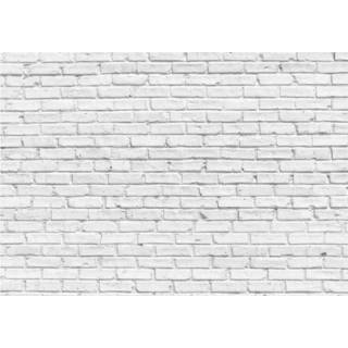 👉 Fotobehang - Witte stenen, Vliesbehang in 5 maten te koop, voor woonkamer en slaapkamer, geen behangtafel nodig, instructies bijgevoegd