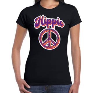 👉 Shirt active vrouwen zwart Hippie t-shirt voor dames