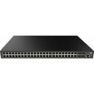 👉 Netwerk-switch zwart mannen LevelOne GEL-5271 Managed L2+ Gigabit Ethernet (10/100/1000) 1U 4015867227824