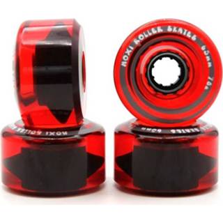 👉 Rolschaats wiel rood Moxi Skates - Gummy 65mm 78A Red Wielen 1020201808709